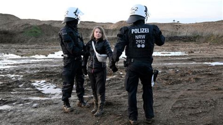 
“All the world’s a stage”: Behind the scenes video of Greta Thunberg coal mine arrest sparks publicity claims 