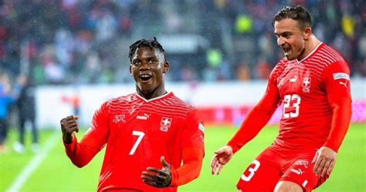 
Cameroon Born Breel Embolo Parents Germaine Embolo And Moise Kegni Moved To Switzerland 