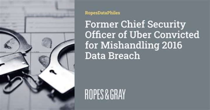 
Ex-Uber security chief found guilty of covering up 2016 data breach 