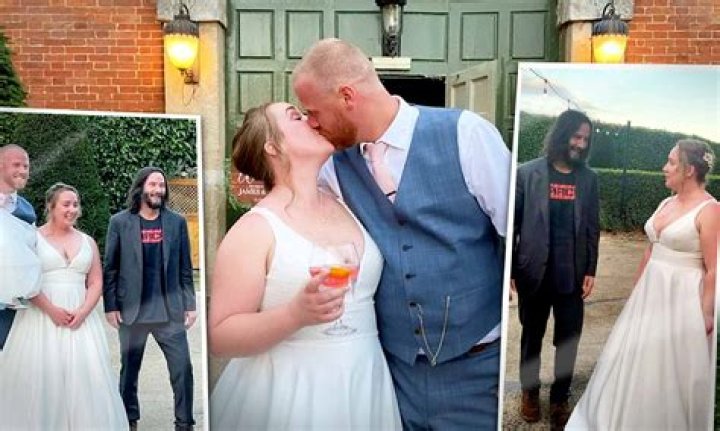 
Keanu Reeves Crashes British Couple’s Wedding 