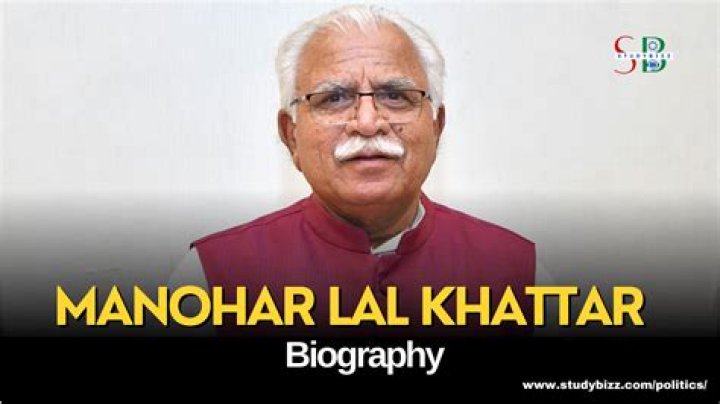 Manohar Lal Khattar Height, Weight, Net Worth, Age, Birthday, Wikipedia, Who, Nationality, Biography