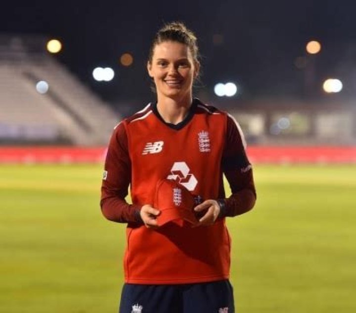 
Not getting early wicket made it harder, but India batted brilliantly: Amy Jones 