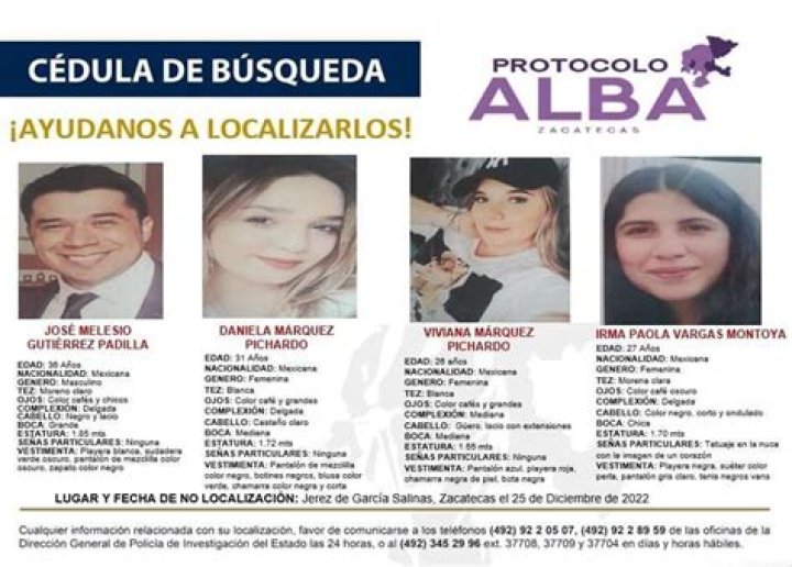 
Ohio Architect, Fiancée and 2 Family Members Missing in Mexico Since Christmas Day 