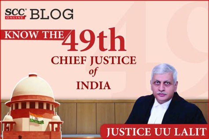 
Who is Justice UU Lalit Sworn? 49th Chief Justice Of India 