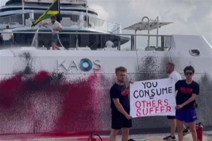
Who is Nancy Walton Laurie? $300 million superyacht of Walmart heiress vandalized by climate activists 