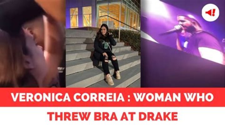 
Who is Veronica Correia? Portugese fan threw 36G bra at Drake during It’s All A Blur concert 
